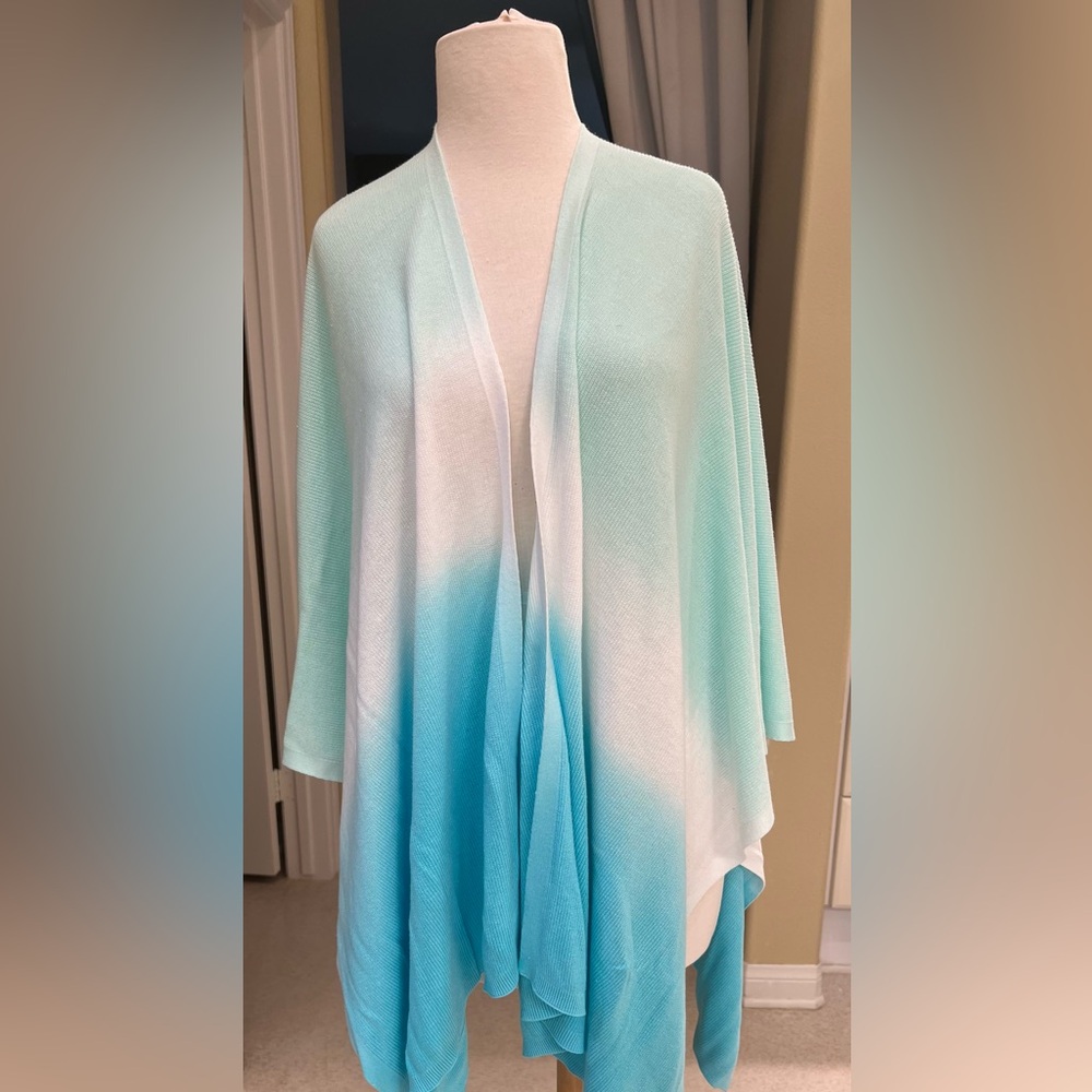 Talbots in Ombré Ruana Wrap